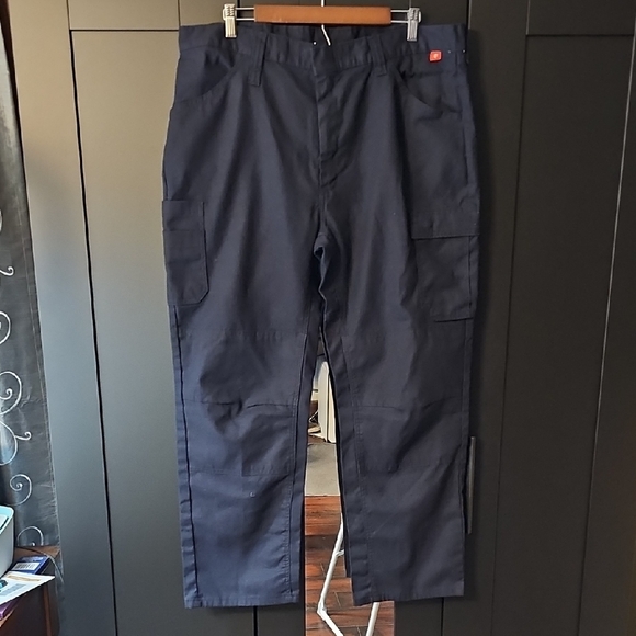 Bulwark iQ FR Flame Resistant Navy Work Pants Cargo Size 40x30 Set of 2 - Picture 14 of 14